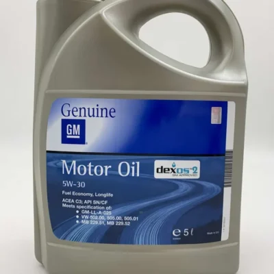 GENUINE GM 5W-30 dexos2 5L