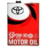 TOYOTA Motor Oil SP GF-6A 5w30 4l