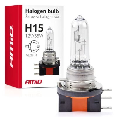 AMiO Bec halogen H15 12V 15/55W PGJ23t-1
