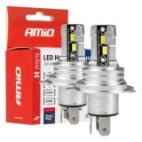 Faruri LED seria H-mini H4 AMiO