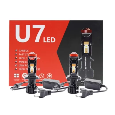 U7 Mini H7 Becuri LED