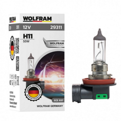 WOLFRAM BEC HALOGEN 12V H11 55W PGJ19-2