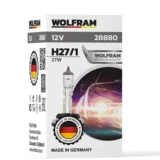 WOLFRAM BEC HALOGEN12V H27 27W PG13