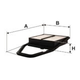 Filtru de aer FILTRON AP 104-3