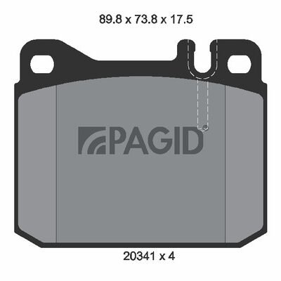 SET PLACUTE DE FRANA TOMEX WVA 20392