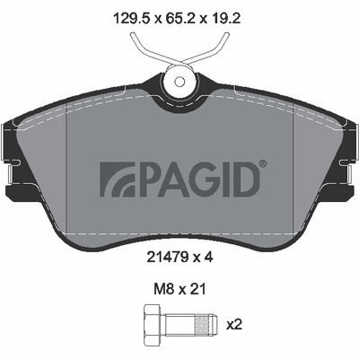SET PLACUTE DE FRANA TOMEX WVA 20124