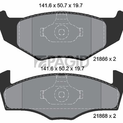 SET PLACUTE DE FRANA TOMEX WVA 21866