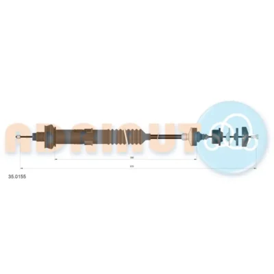 CABLU AMBREIAJ ADRIAUTO 35.0156