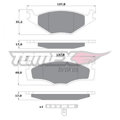 SET PLACUTE DE FRANA TOMEX 10-141