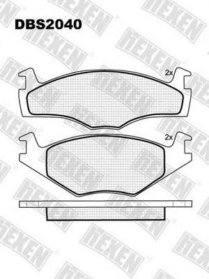 SET PLACUTE DE FRANA HEXEN DBS2040