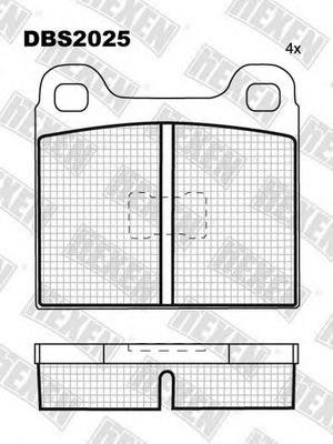 SET PLACUTE DE FRANA HEXEN DBS2025