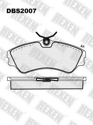 SET PLACUTE FRANA HEXEN DBS2007